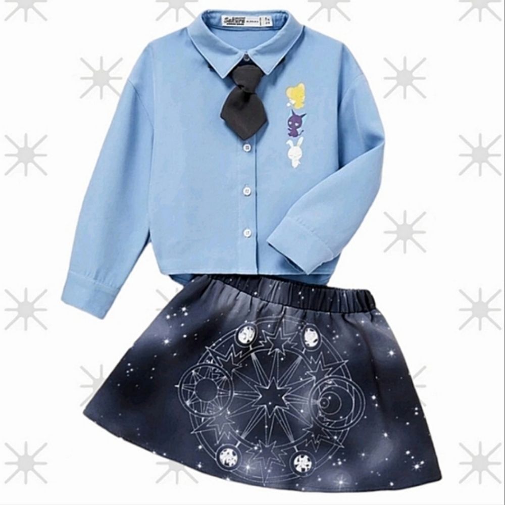 Cardcaptor Sakura Blouse and Skirt Set
